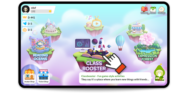 Click CLASS BOOSTER